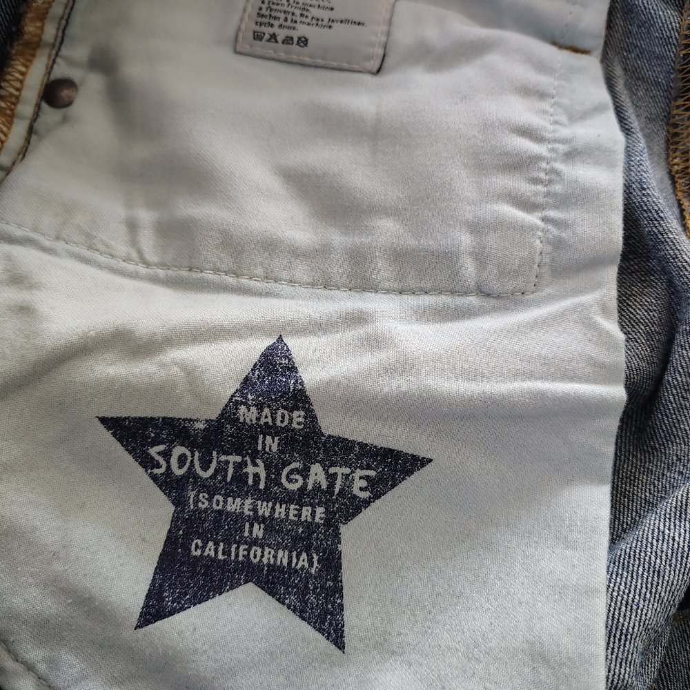 AG Protégé Classic Straight Leg Jeans 34/34 - Picture 13 of 13